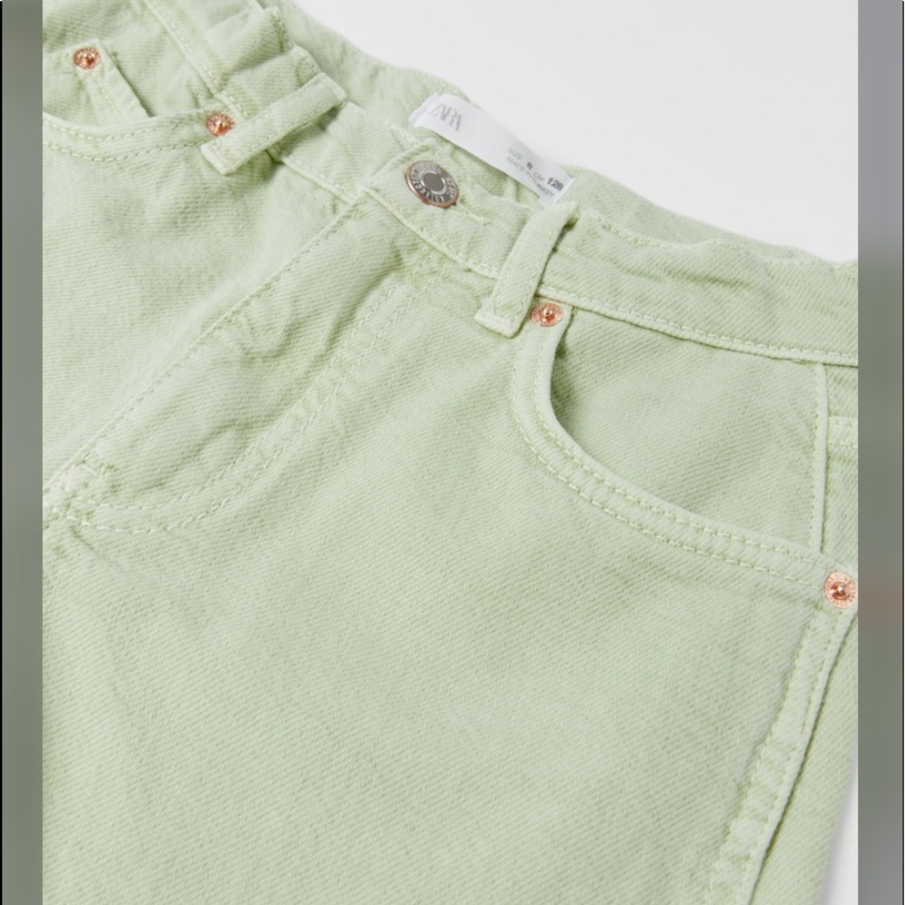 Sage Green Zara Jeans
